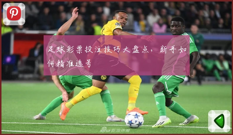 足球彩票投注技巧大盘点，新手如何精准选号